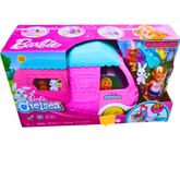 Barbie Chelsea Camper Playset - 2-in-1 Camper Van with Doll, Pets & Accessories | For Kids 3+